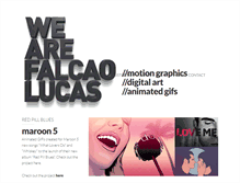 Tablet Screenshot of falcaolucas.com